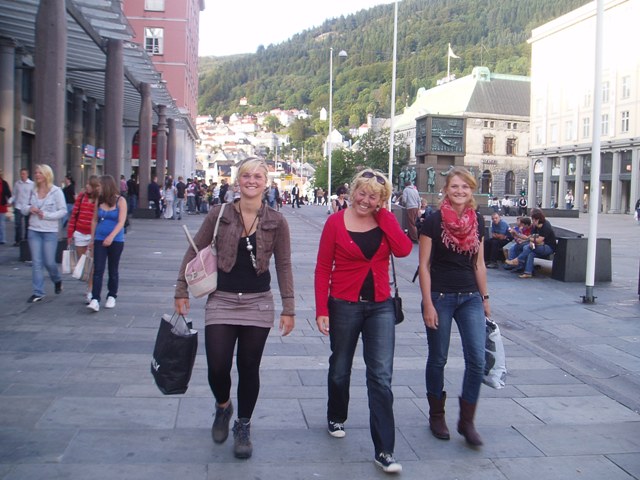 De dames in Bergen